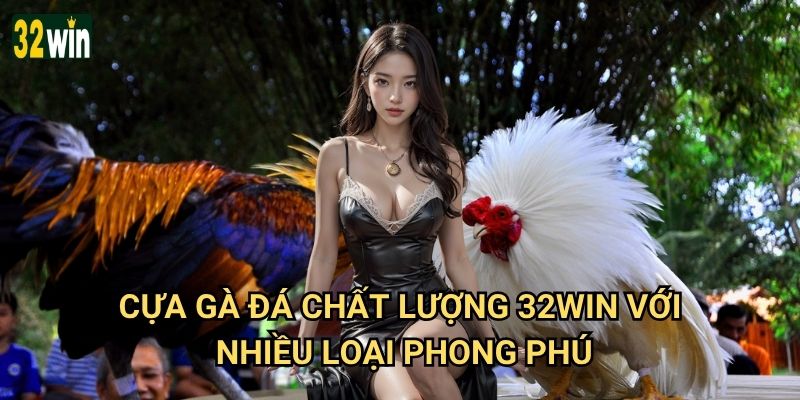 Cựa gà đá chất lượng 32win giới thiệu có đáng tin không? 2 Cựa gà đá chất lượng 32win với nhiều loại phong phú