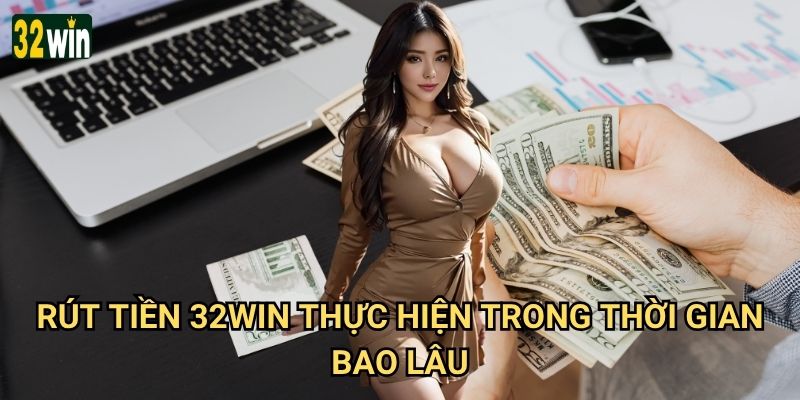Rút tiền 32win có nhanh chóng và đảm bảo an toàn không? 2 Rút tiền 32win thực hiện trong thời gian bao lâu?