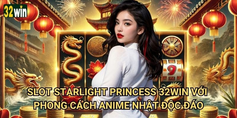 Slot Starlight Princess 32win có phải game slot anime đỉnh nhất? 2 Slot Starlight Princess 32win với phong cách anime Nhật độc đáo