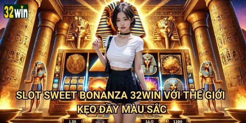 Slot Sweet Bonanza 32win có ngọt ngào như tên gọi không? 2 Slot Sweet Bonanza 32win với thế giới kẹo đầy màu sắc