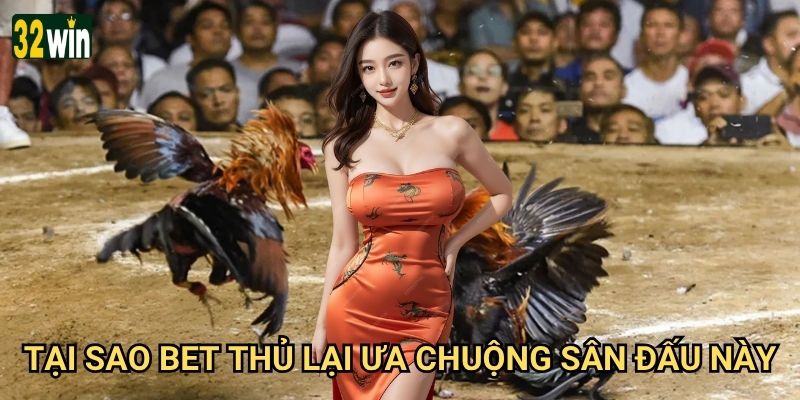 Đấu Gà Vương Giả 32win có xứng đáng là sân chơi đỉnh cao? 3 Tại sao bet thủ lại ưa chuộng sân đấu này?