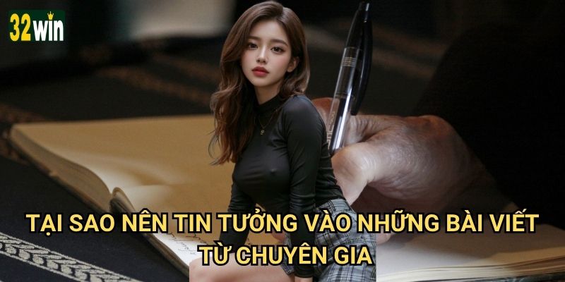 Tác giả 32win là ai và có kinh nghiệm gì trong lĩnh vực cá cược? 2 Tại sao nên tin tưởng vào những bài viết từ chuyên gia?