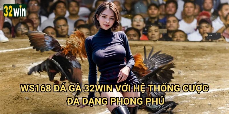 Ws168 Đá Gà 32win có uy tín về tỷ lệ thanh toán không? 2 Ws168 Đá Gà 32win với hệ thống cược đa dạng phong phú